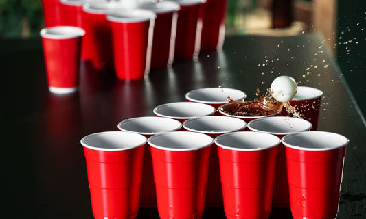 Beer Pong Set - 20 Cups + 2 Balls